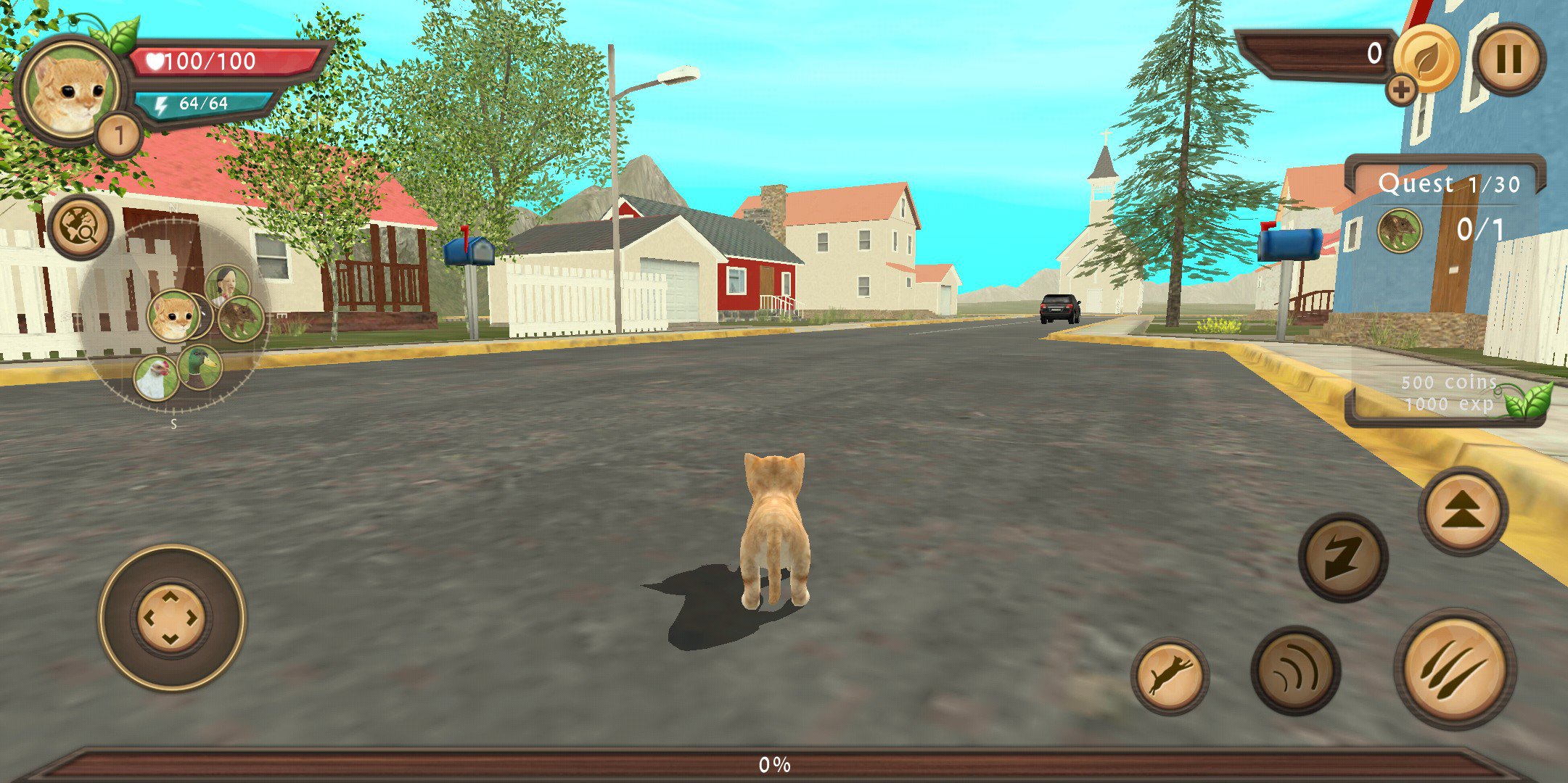 jogo Simulador de gato, cat simulator, joguinho do gato infantil